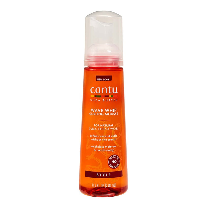 CANTU Shea Butter Wave Whip Curling Mousse (8.4oz)