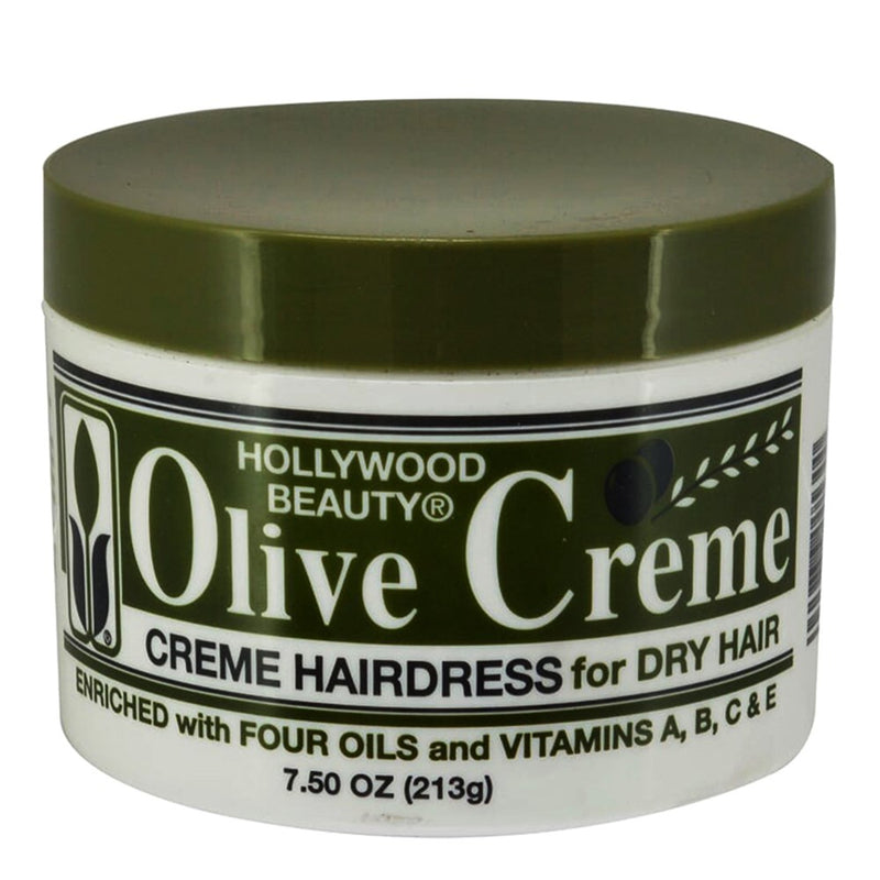 HOLLYWOOD BEAUTY Olive Creme Hairdress (7.5oz) Discontinued