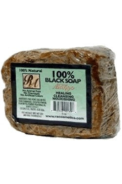 RA COSMETICS 100% Black Soap [Mango] (5oz)