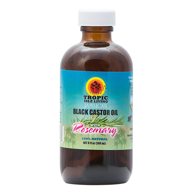 TROPIC ISLE LIVING Jamaican Black Castor Oil [Rosemary] (4oz) (Discontinued)