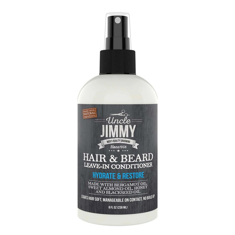 UNCLE JIMMY Hair & Beard Leave-In Conditioner (8oz)