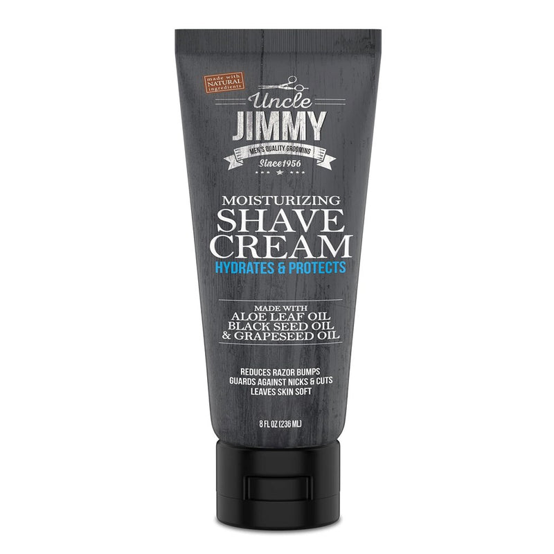 UNCLE JIMMY Moisturizing Shave Cream (8oz)