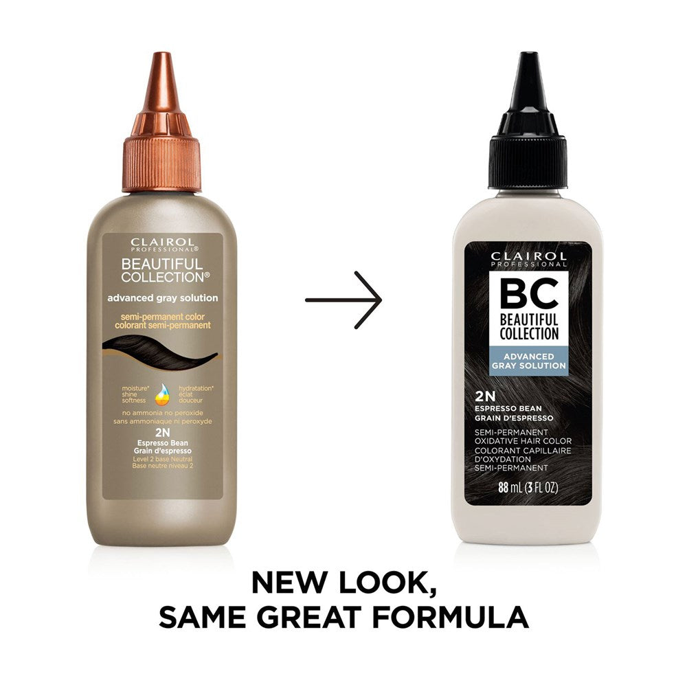 BEAUTIFUL COLLECTION Advanced Gray Solution Hair Color (3oz)