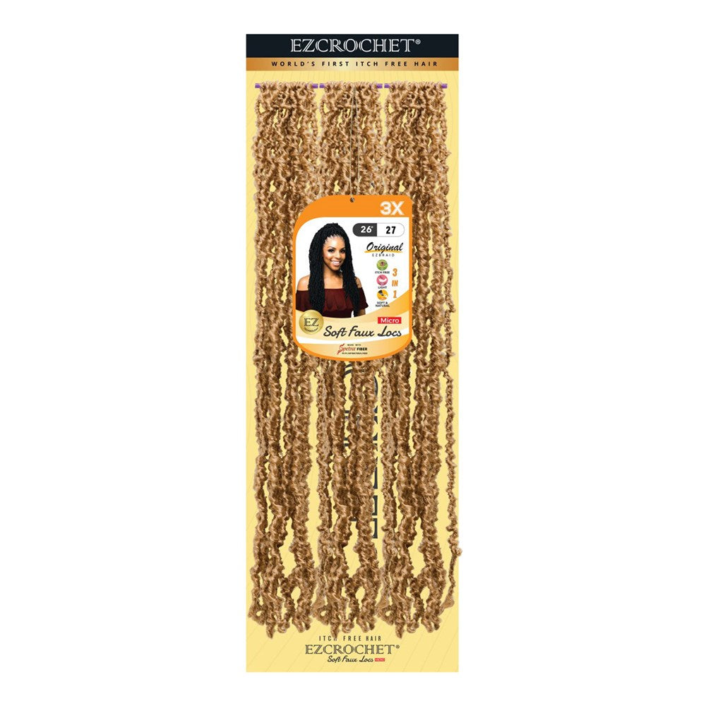 EZBRAID Ezcrochet 3X Soft Faux Locs Braid (26inch)