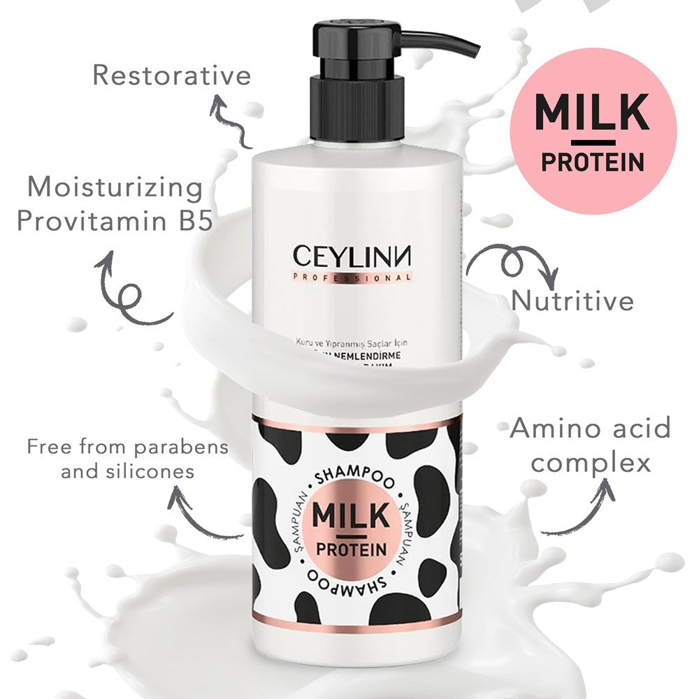 CEYLINN Milk Protein Shampoo (500ml)