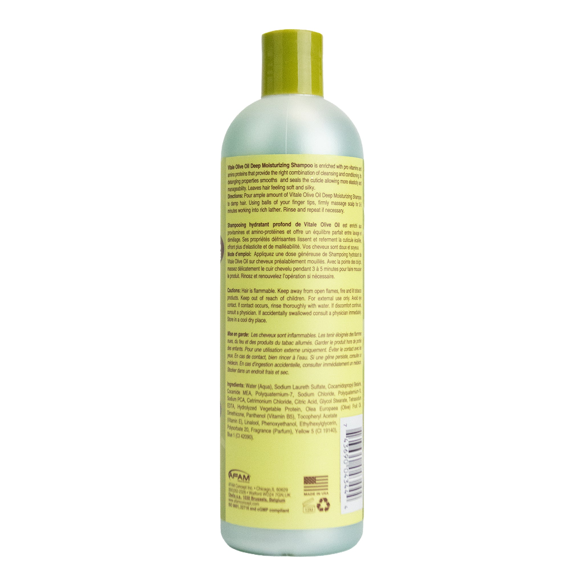 VITALE Olive Oil Deep Moisturizing Shampoo (12oz)