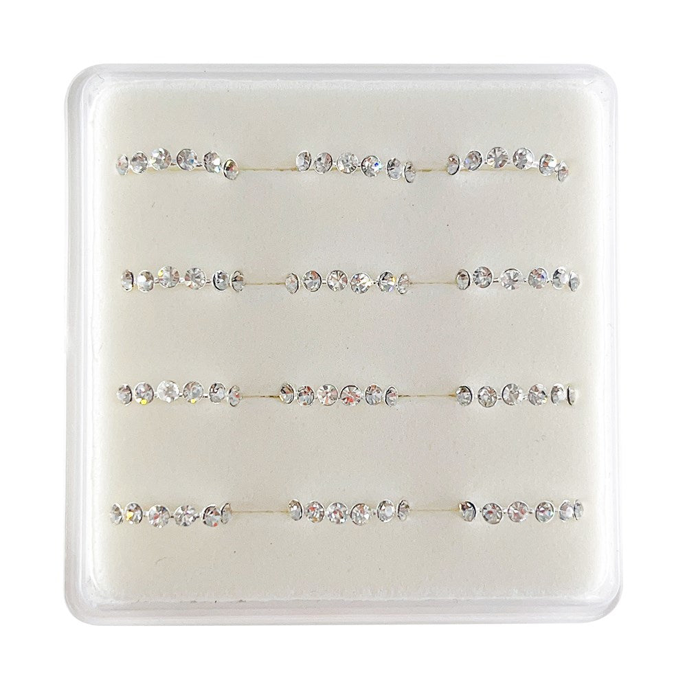 INTERVISION 925 Stering Silver Nose Stud