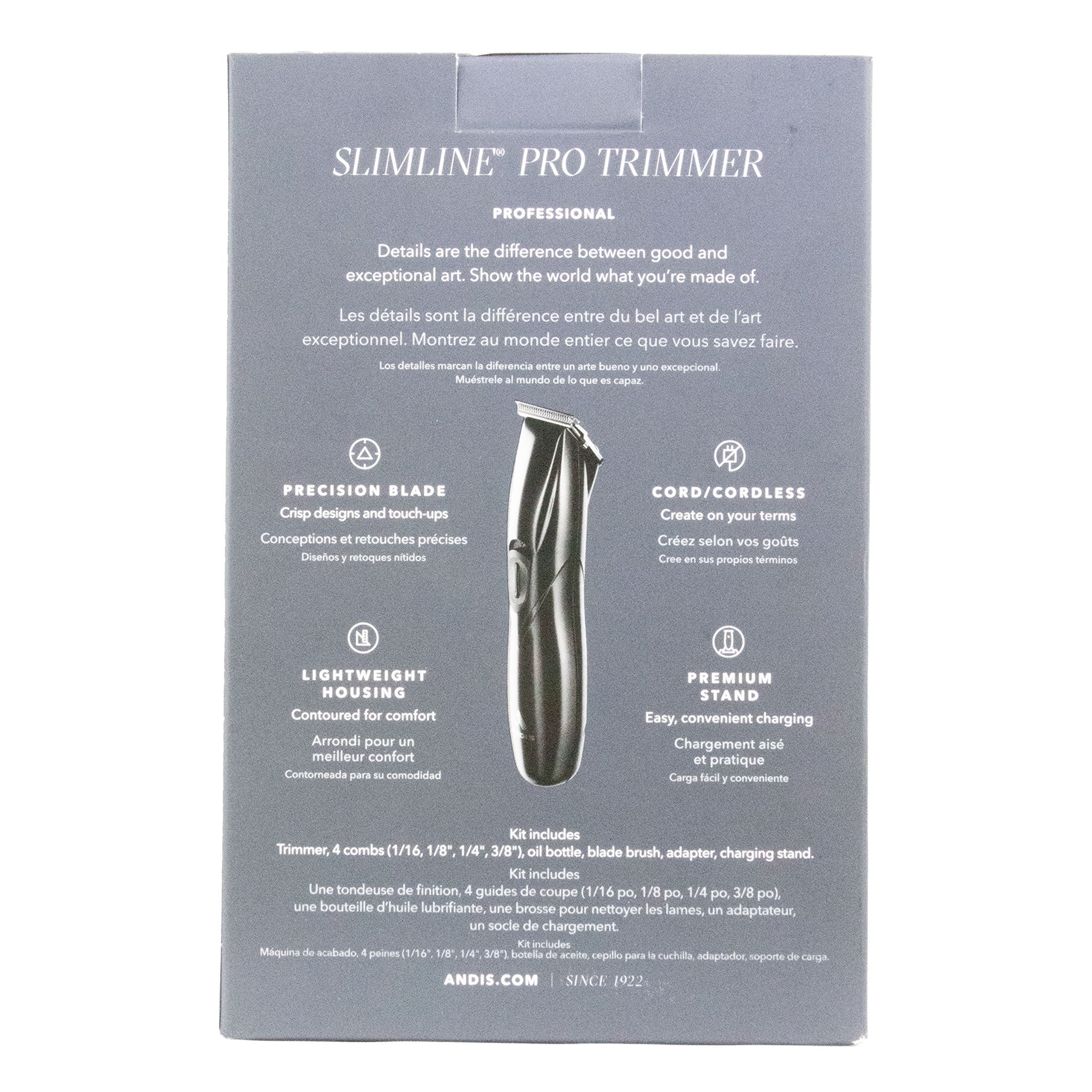 ANDIS Slimline Pro Li Cordless Trimmer [CUL Certified]