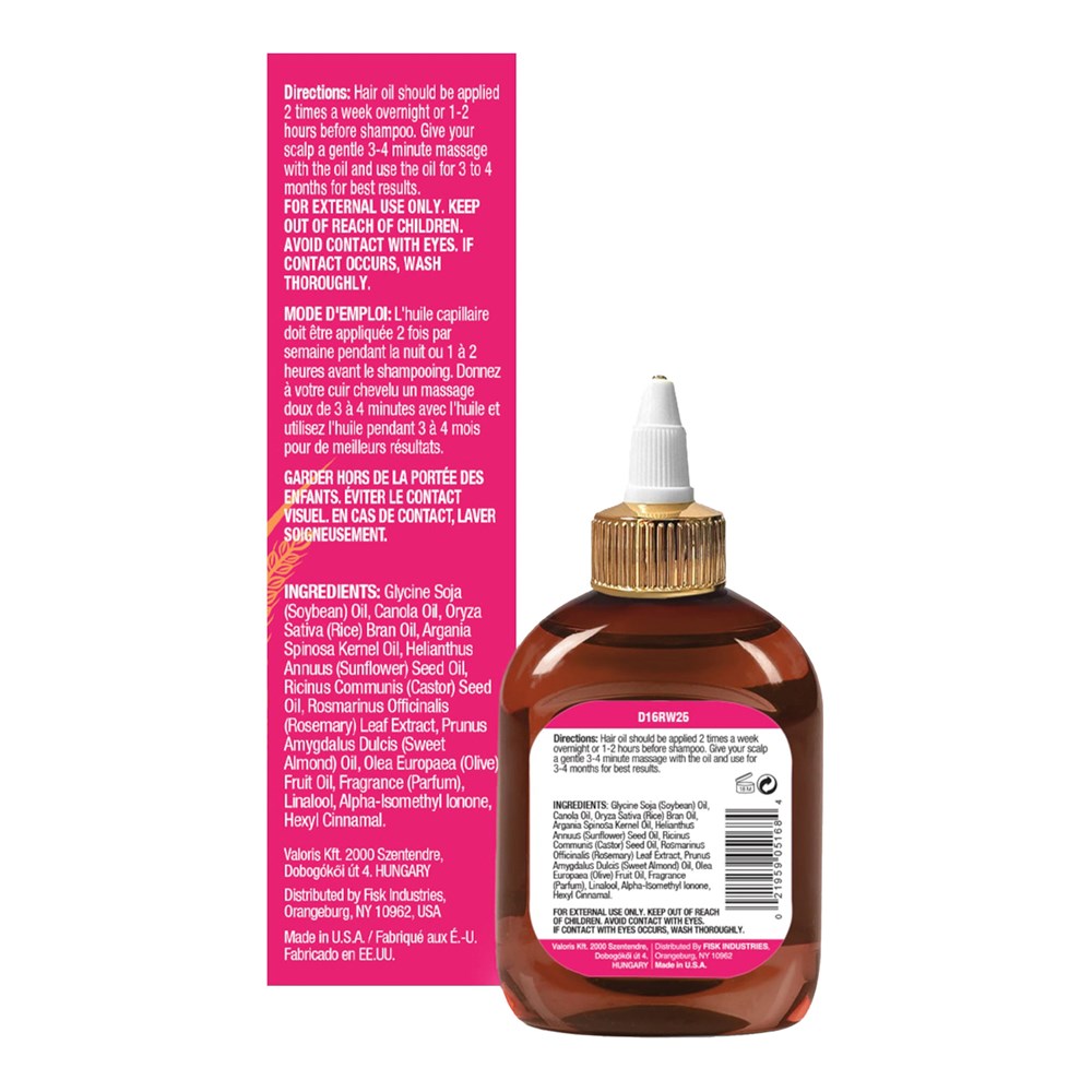 Difeel (Sunflower)  Rice Water Premium Hair Oil (2.5oz)