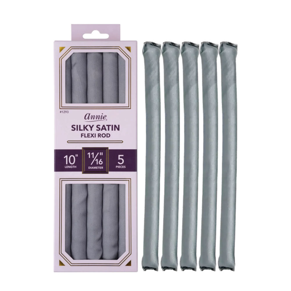 ANNIE Silky Satin Flexi Rod (10inch) - 11/16" Diameter 5ct