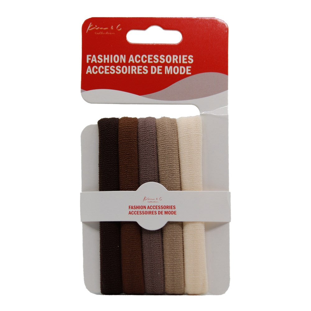 KIM & C 5pcs Fashion Hair Bands