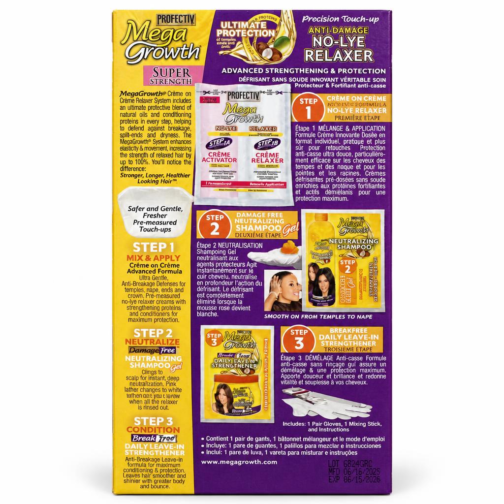 PROFECTIV No-Lye Relaxer Kit [1 Touch Up] (Sup)