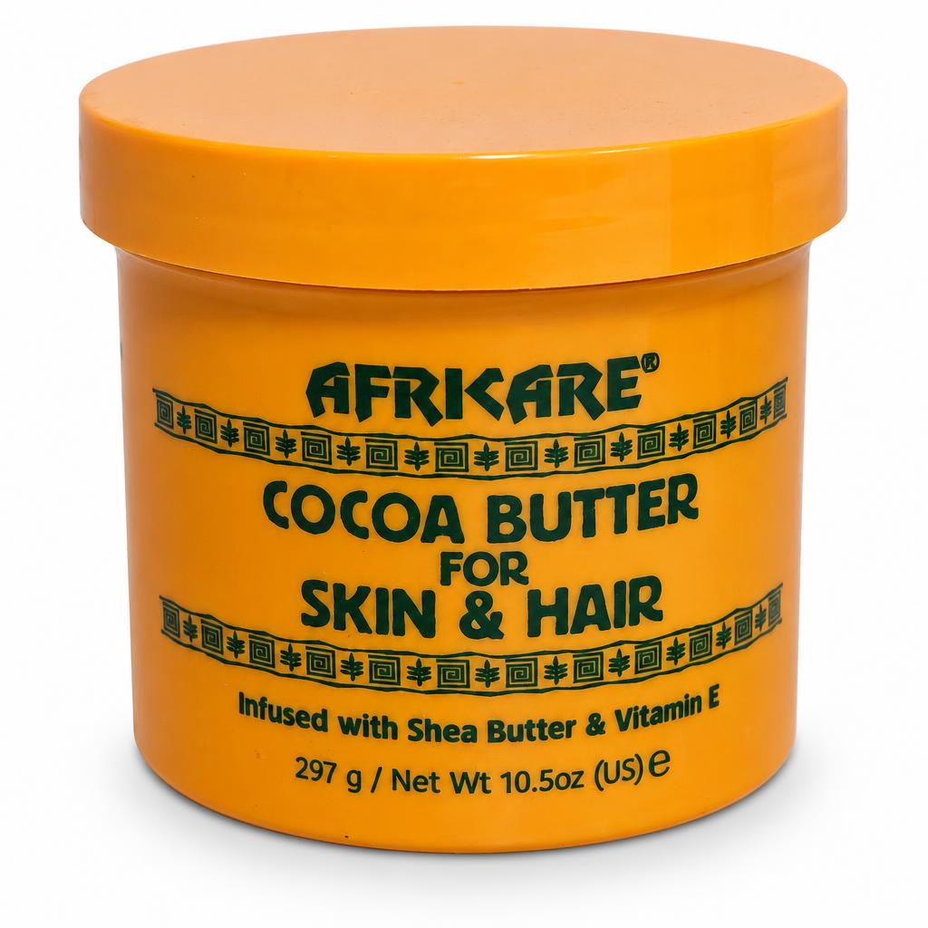 Beurre de cacao AFRICARE pour la peau et les cheveux (300 g)