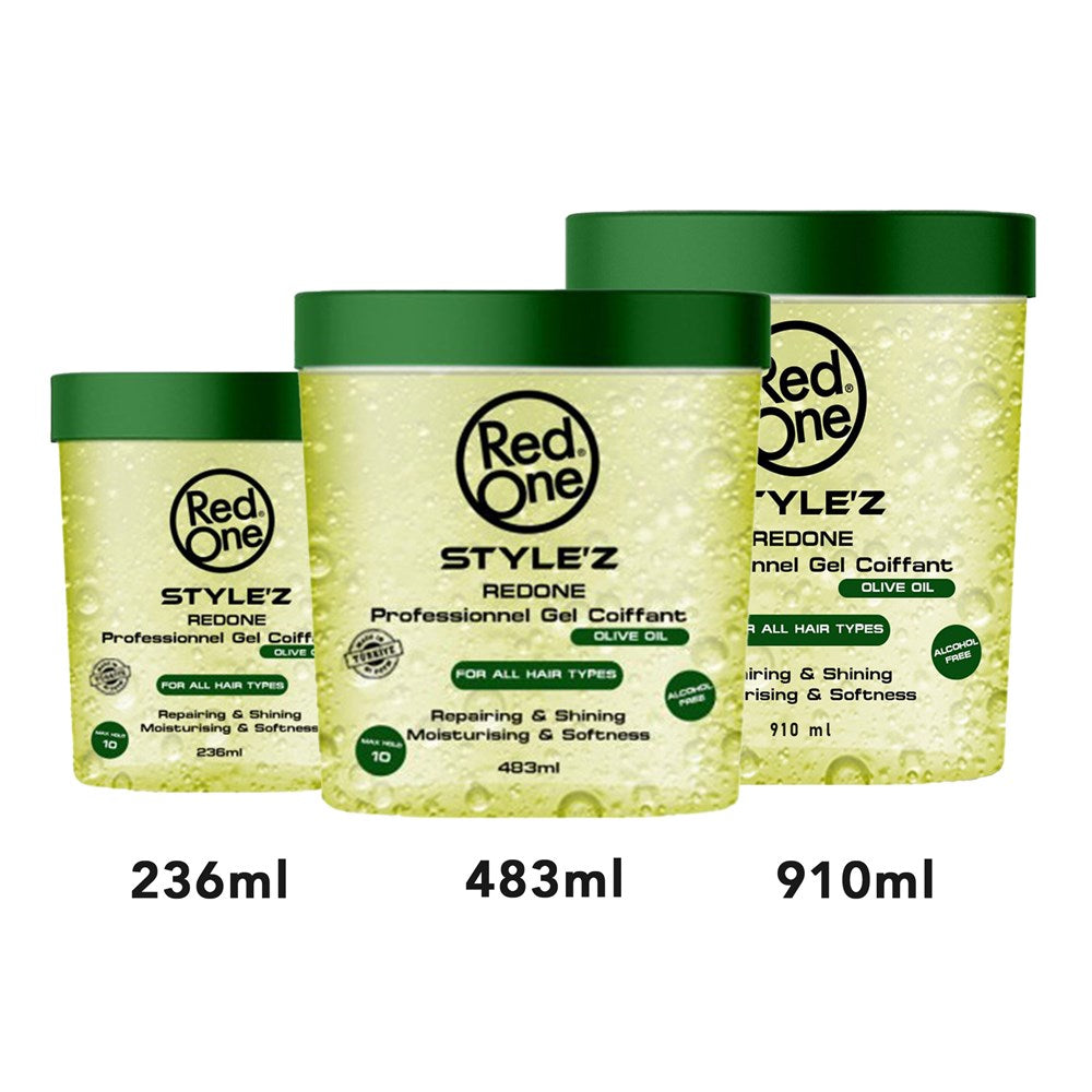 RED ONE Style'Z Professional Hair Gel [Olive Oil]