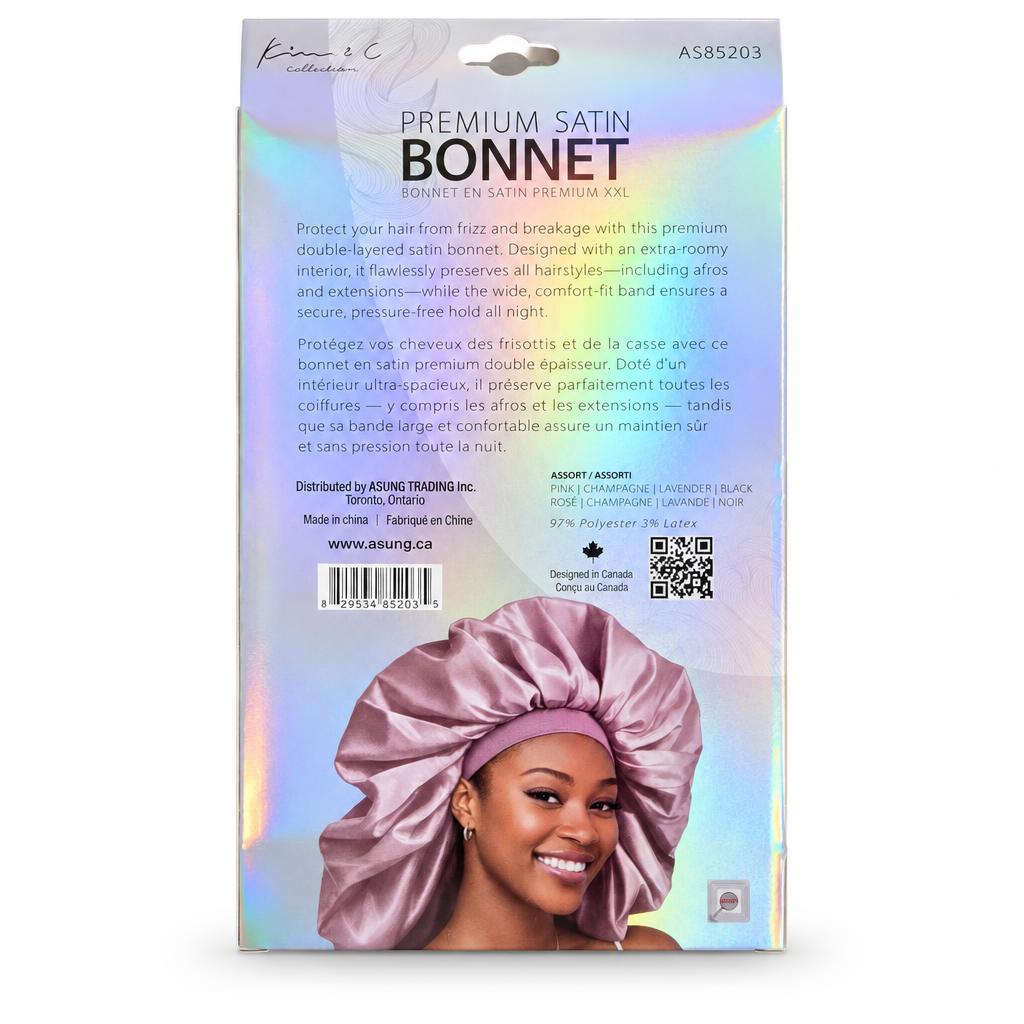 Kim & C Premium Satin Bonnet [XXL]