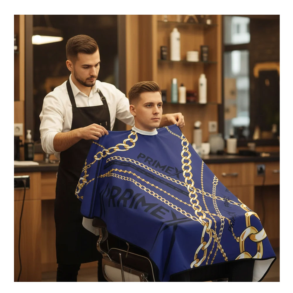 ANNIE PrimeX Premium Barber Cape - Chain