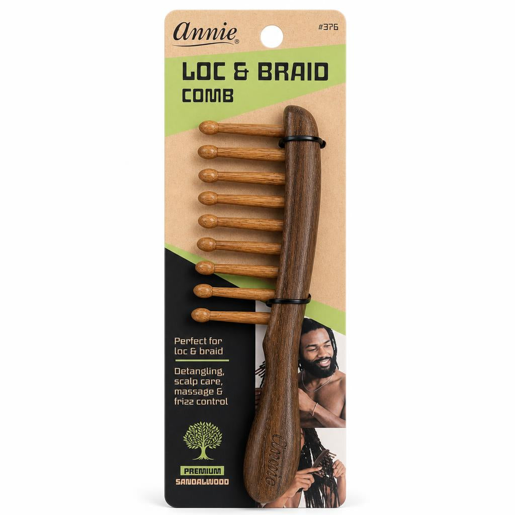 ANNIE Loc & Braid Comb