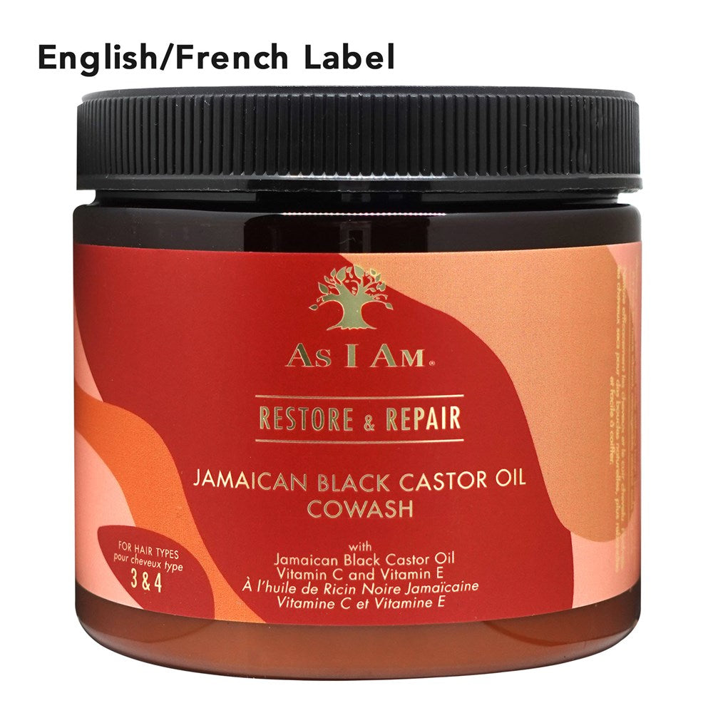 AS I AM Jamaican Black Castor Oil CoWash (16oz)