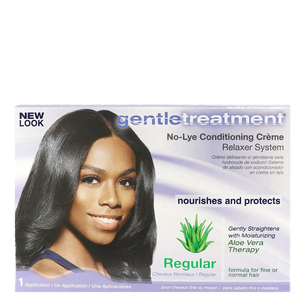 GENTLE TREATMENT No-Lye Conditioning Creme Relaxer Kit