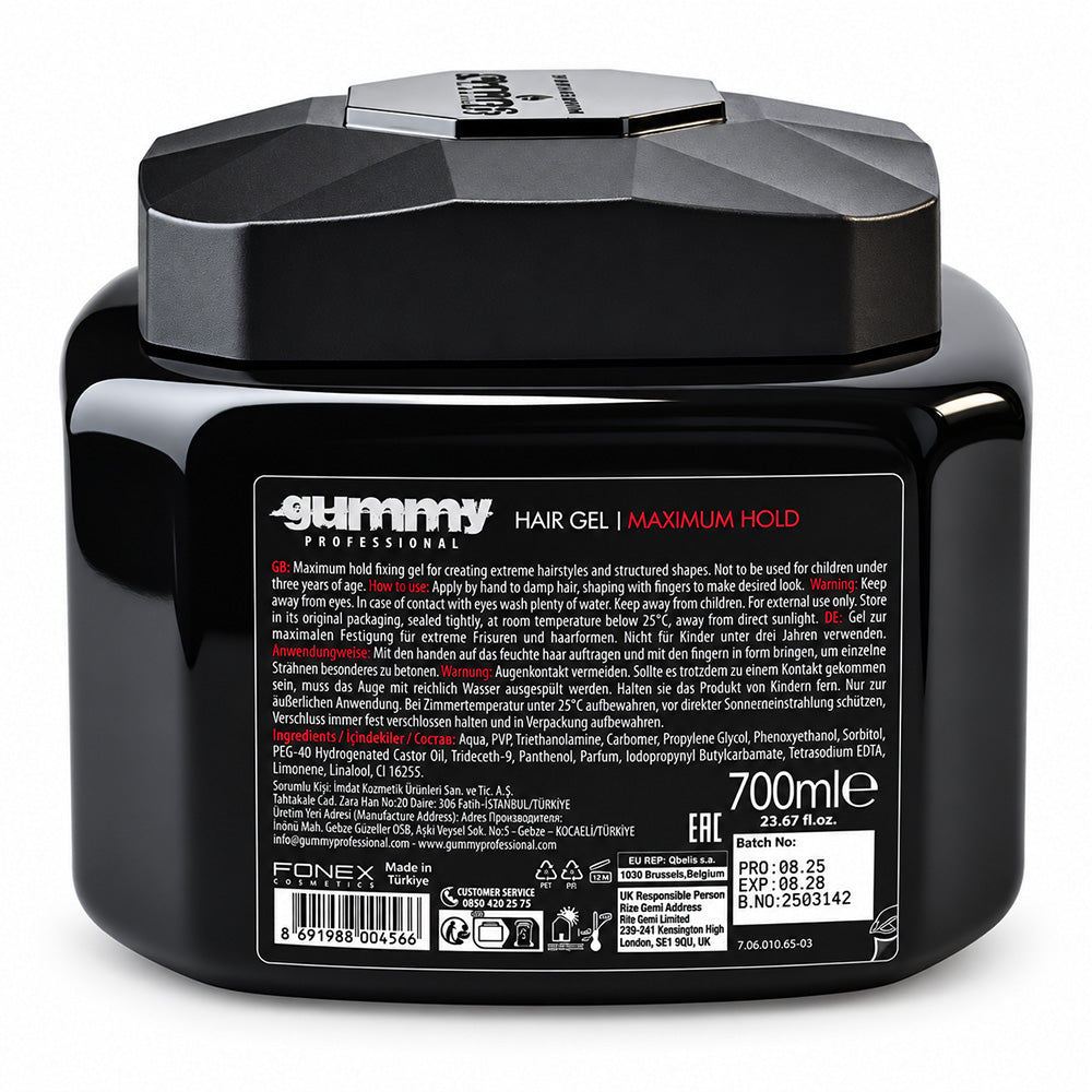 GUMMY PROFESSIONAL Hair Gel [Maximum Hold]