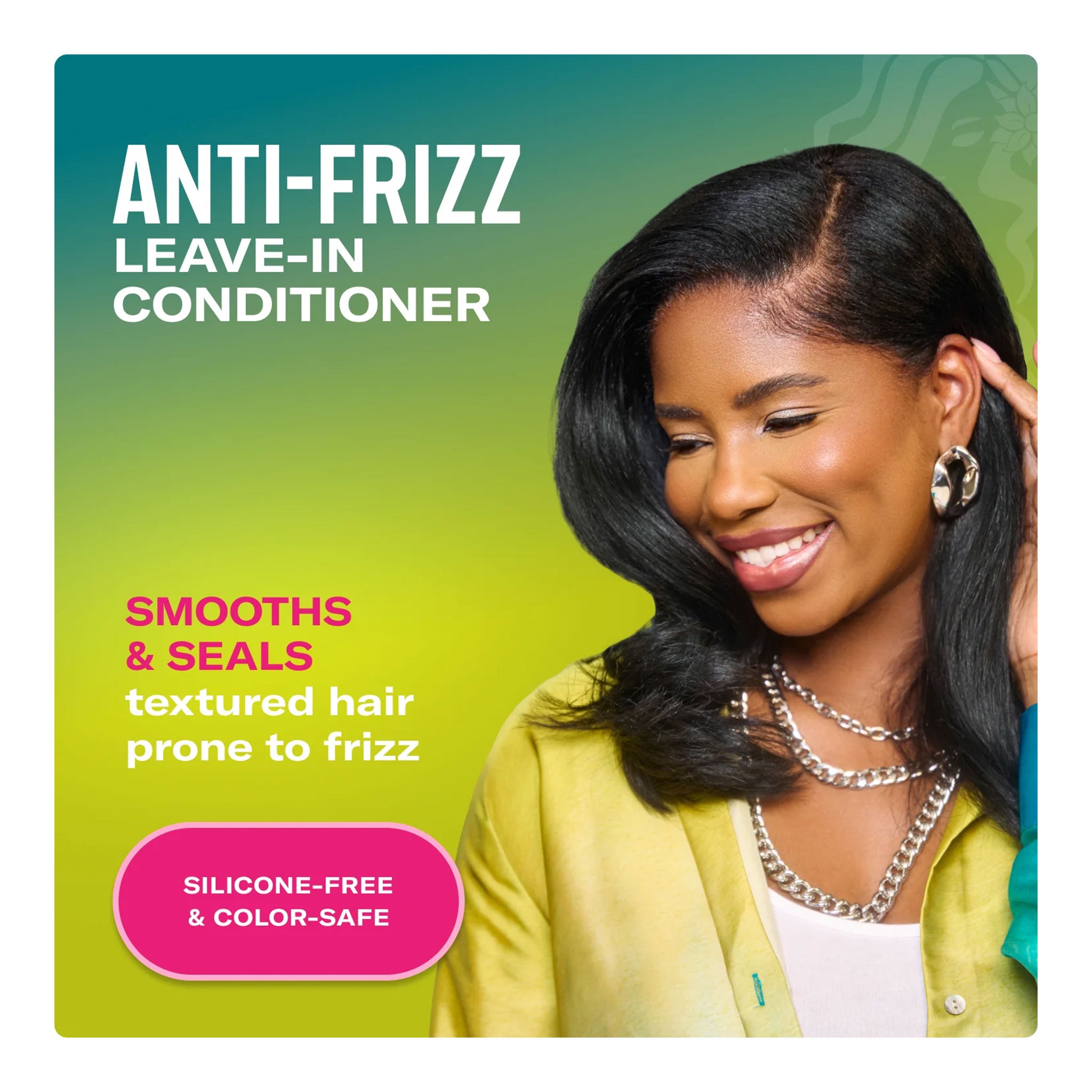 MIELLE Avocado & Tamanu Anti Frizz Slip & Seal Leave In Conditioner (8oz)