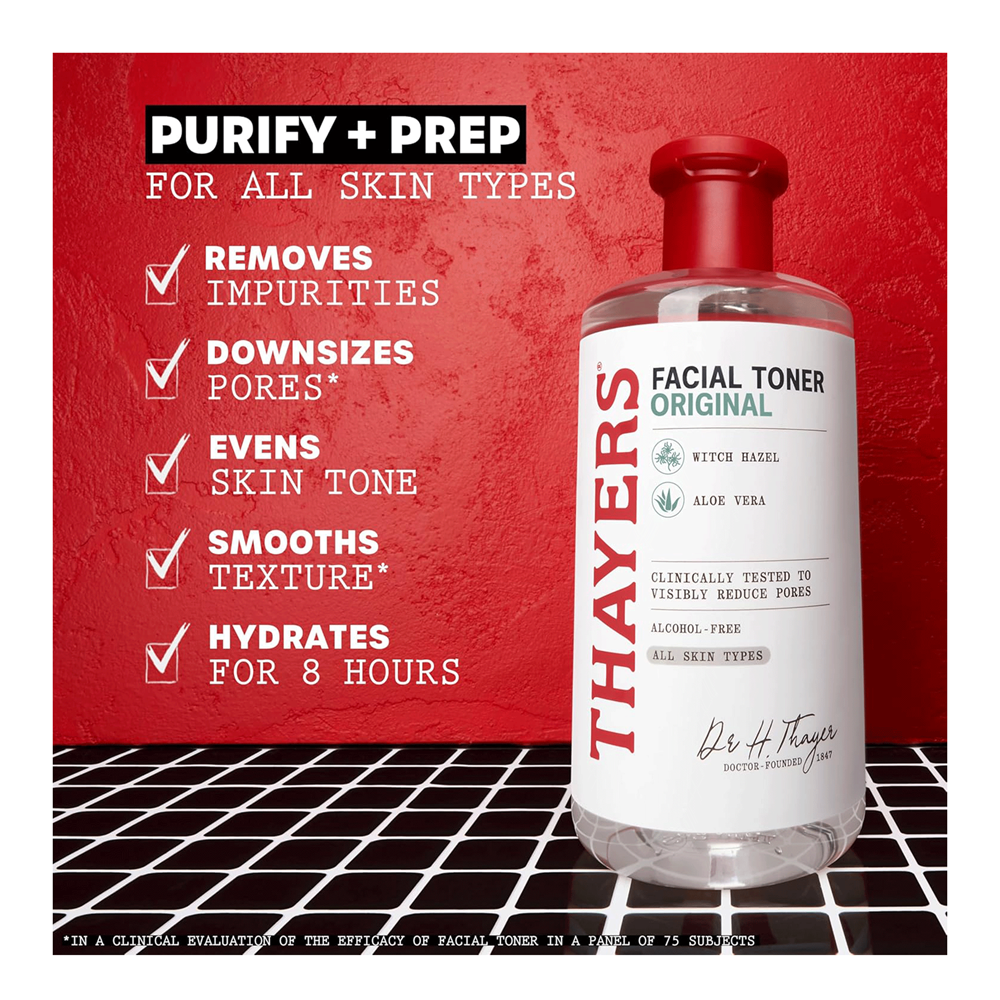 THAYERS Alcohol-Free Witch Hazel Toner (12oz)