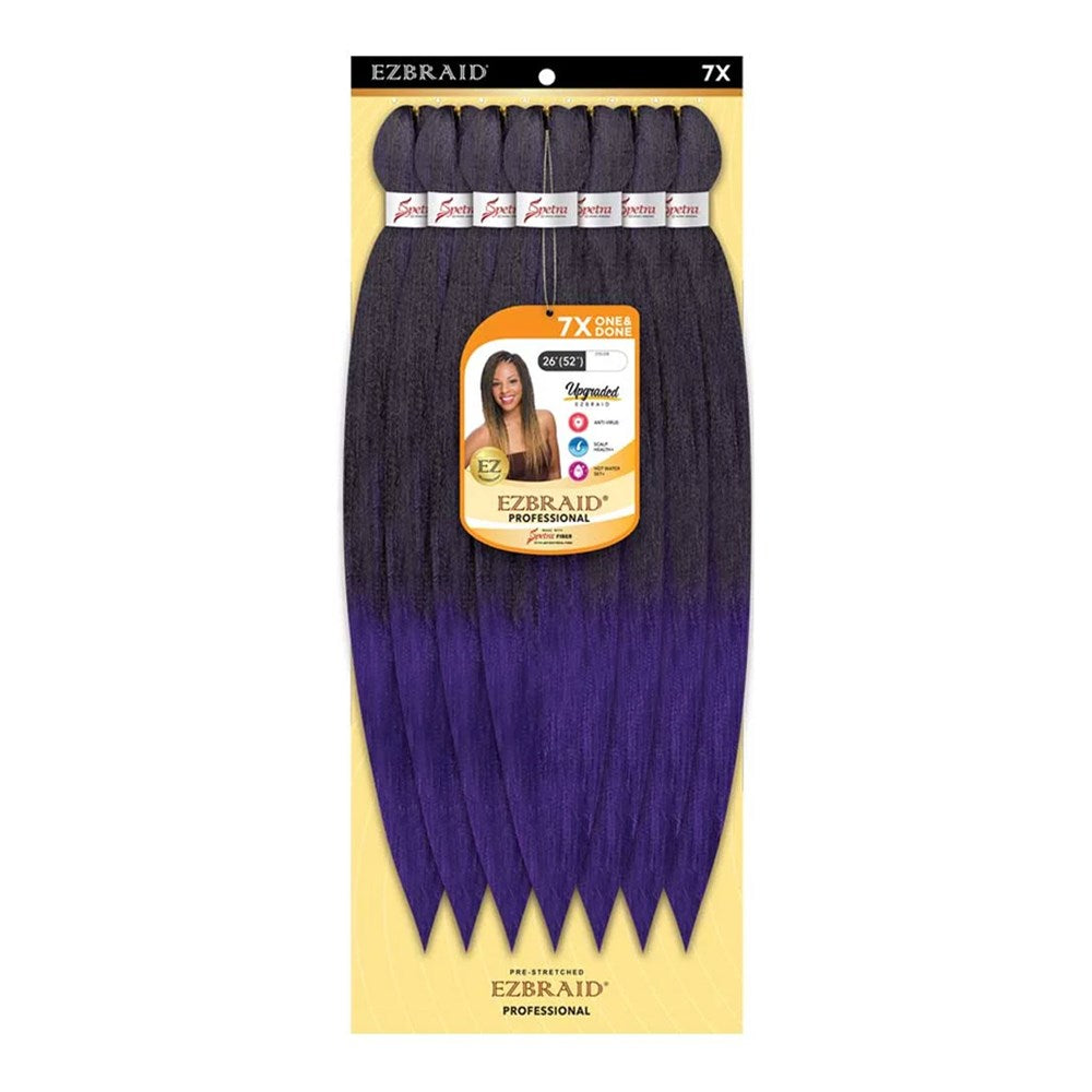 EZBRAID Professional 7X One & Done Pre-Stretched Braid (26inch)