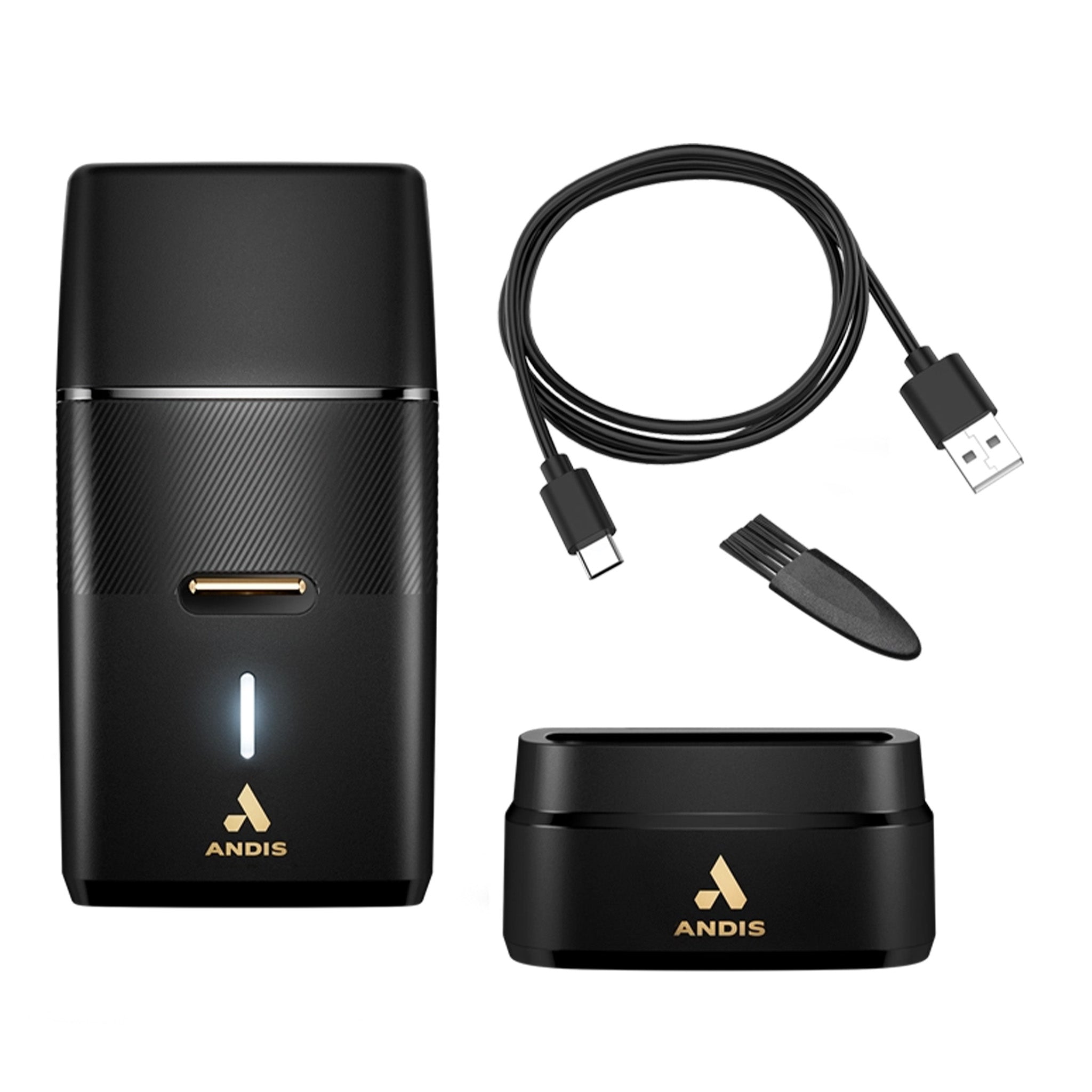 ANDIS PROFOIL Lithium Plus II Titanium Foil Shaver Black Chrome [CUL Certified]