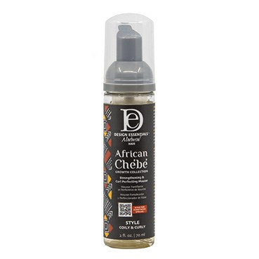 DESIGN ESSENTIALS African Chebe Strengthening & Curl Perfecting Mousse