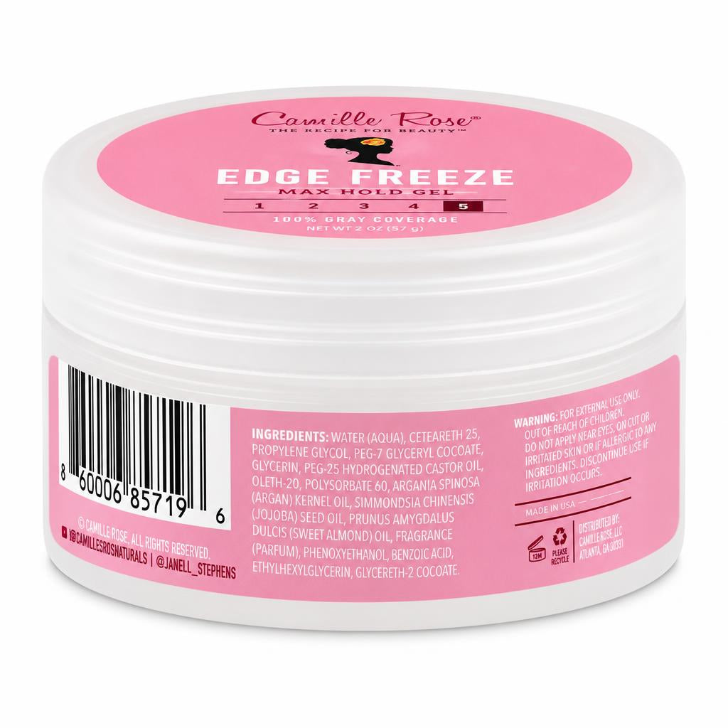 CAMILLE ROSE Edge Freeze Extreme Hold Gel (2oz)