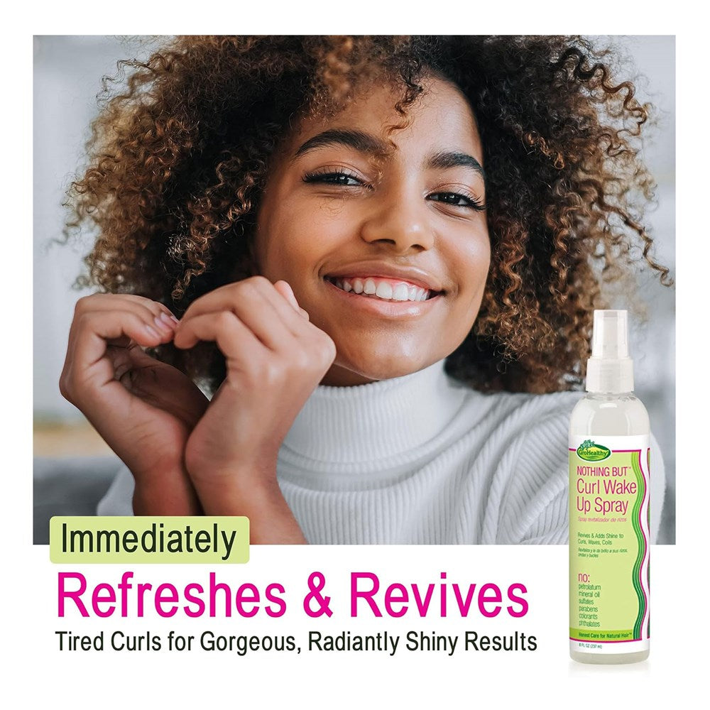 SOFN'FREE Nothing But Curl Wake Up Spray (8oz)