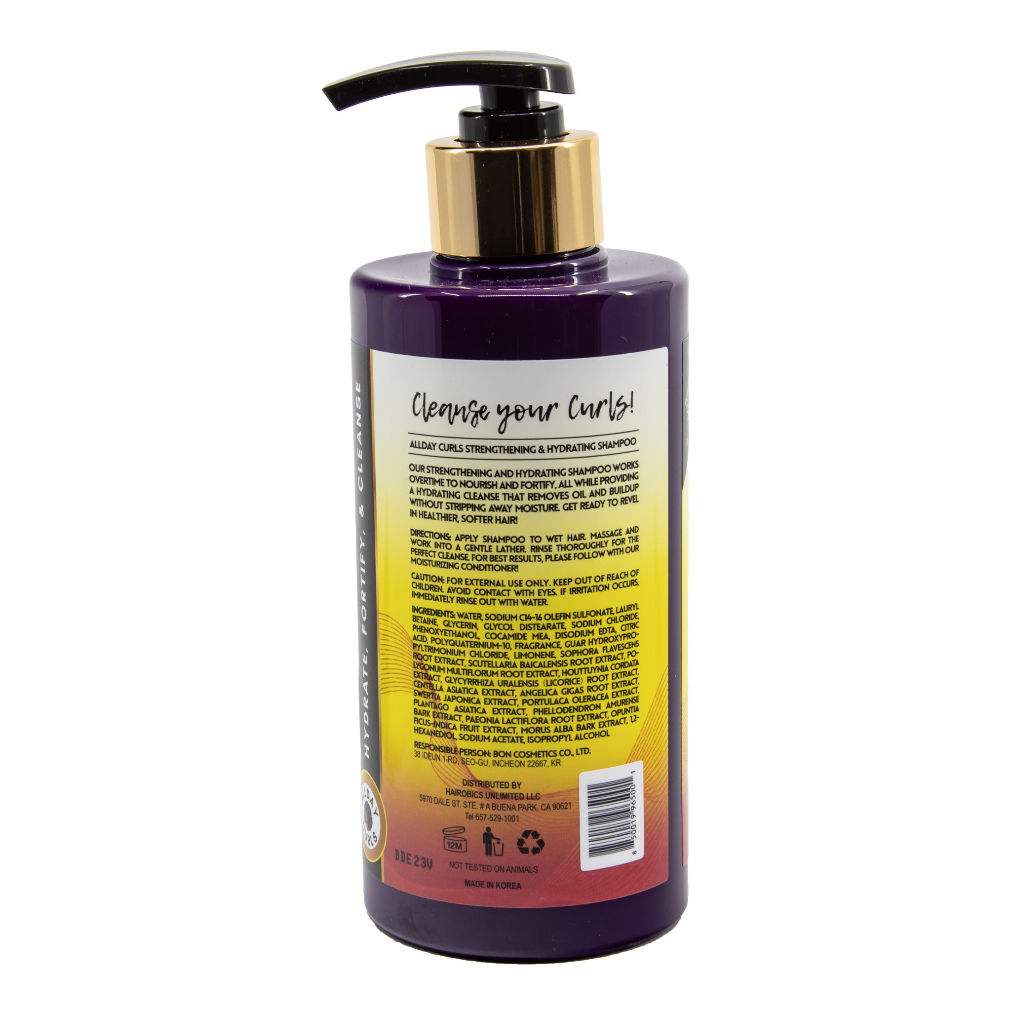 ALLDAY CURLS Hydrating Shampoo (12oz)
