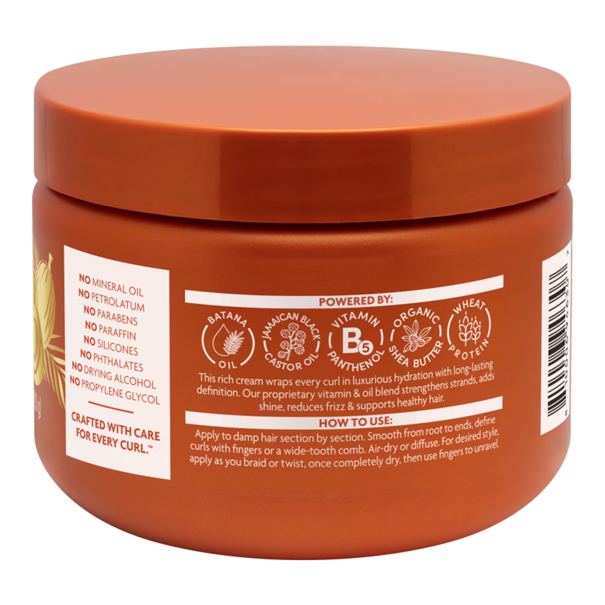 CANTU Ultra Moisture Batana Oil Nourishing Curl Cream (10oz)