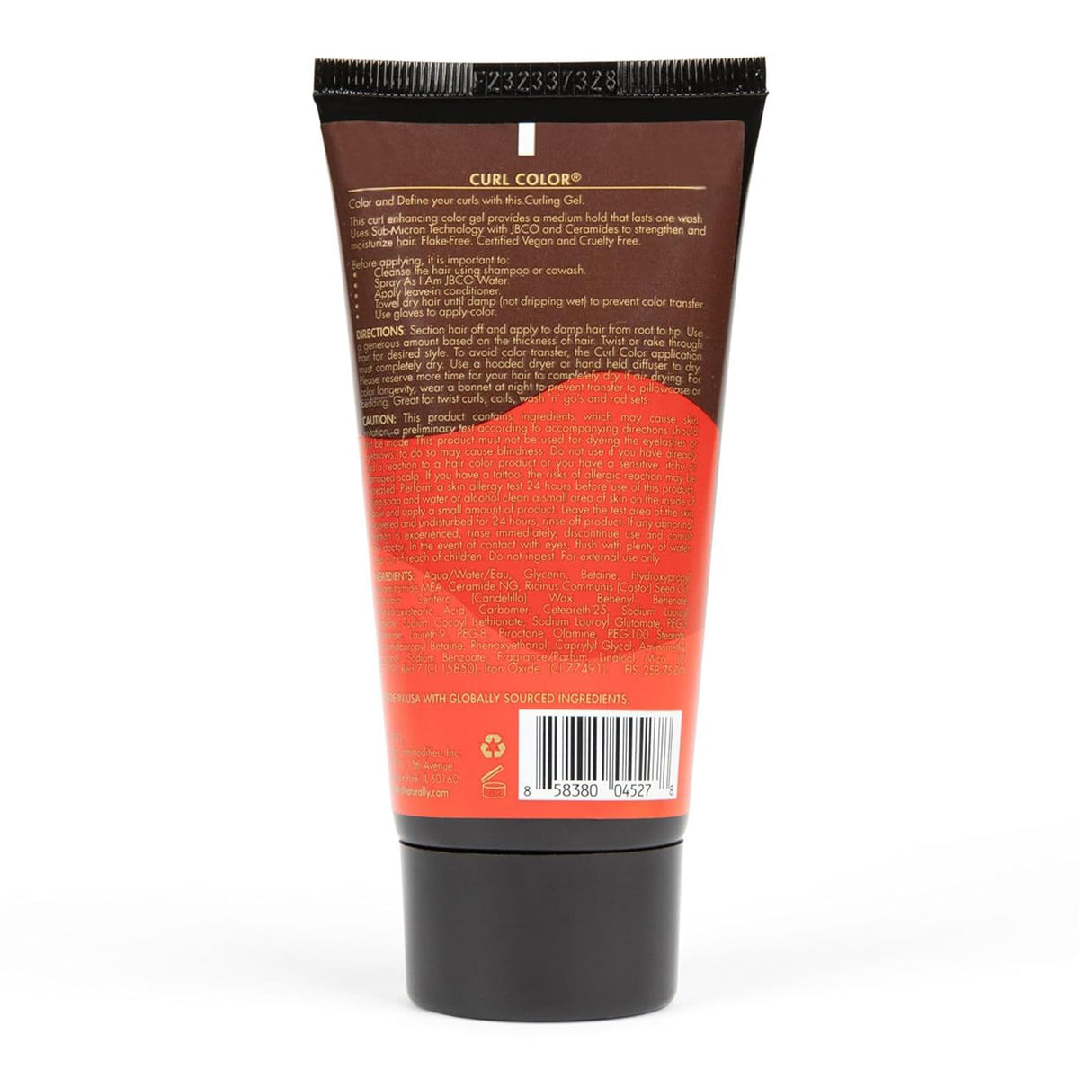 AS I AM  Curl Color (3oz) - Hot Red