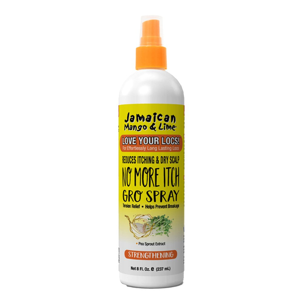 JAMAICAN MANGO & LIME Mentholated No More Itch Gro Spray (8oz)