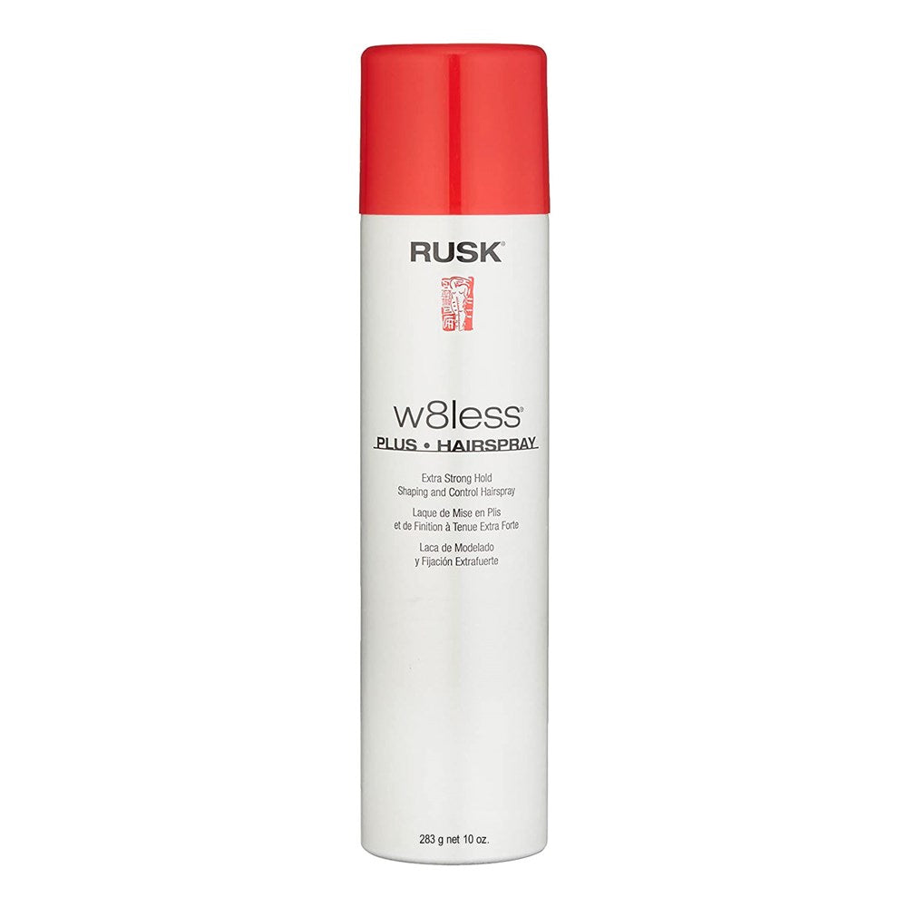 RUSK W8less Plus Hairspray Extra Strong Hold (10oz)