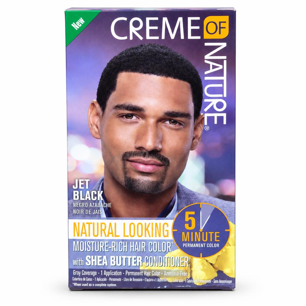 CREME OF NATURE Moisture Rich Liquid Hair Color for Men