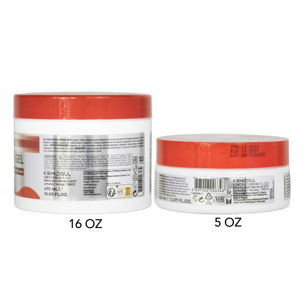 RED ONE Style'Z Locs One Gel Unscented [Supreme Hold]