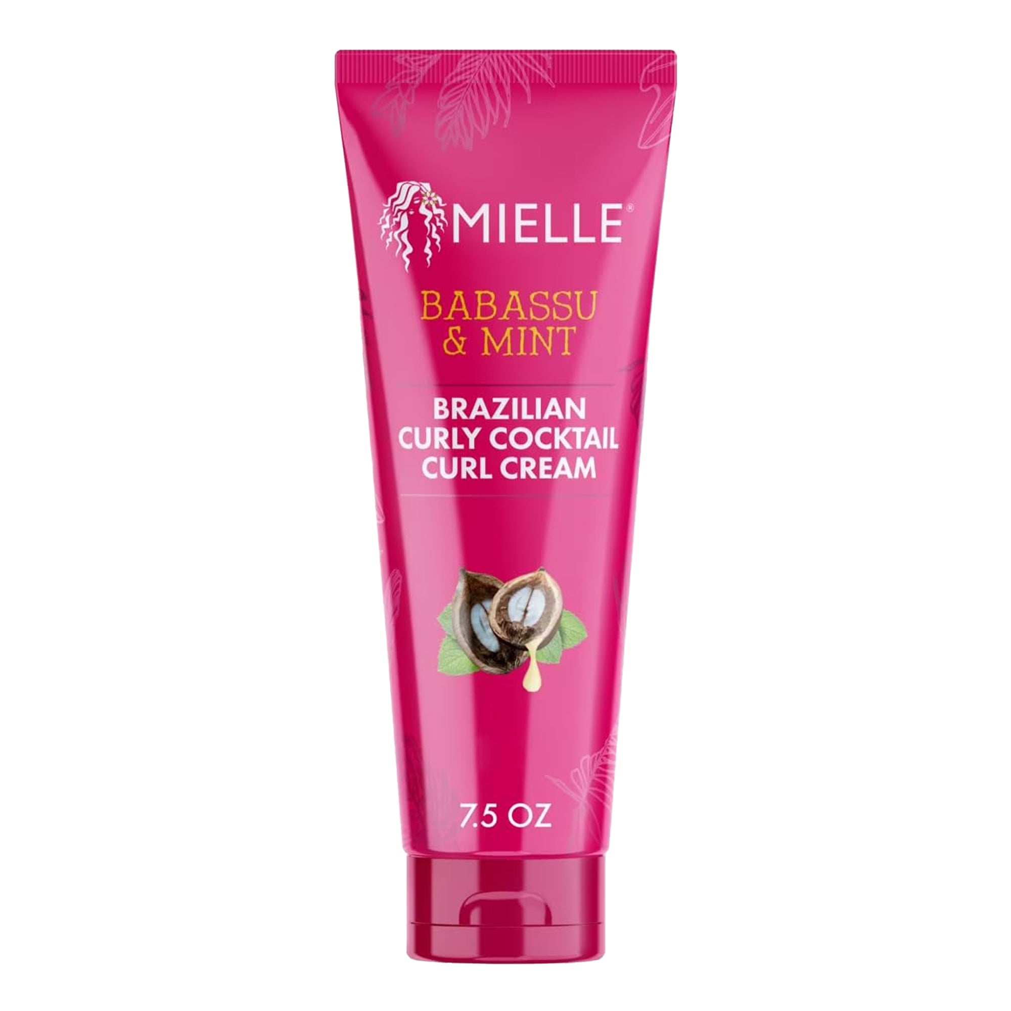 MIELLE Babassu & Mint Brazilian Curly Cocktail Curl Cream (7.5oz)