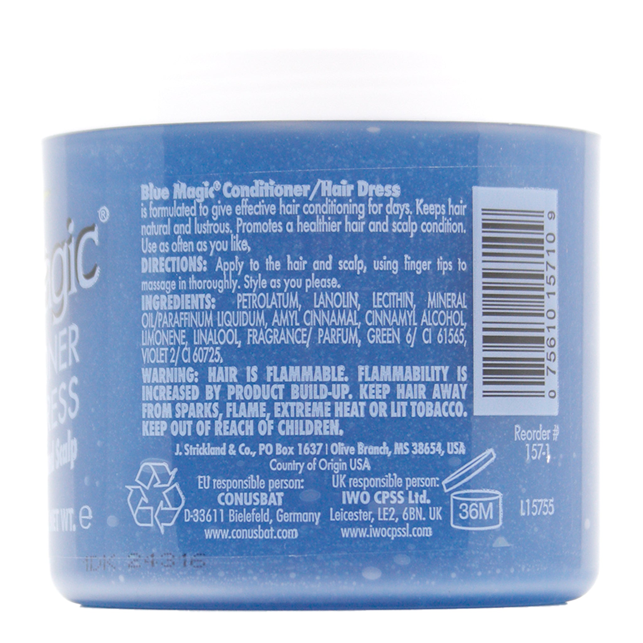 BLUE MAGIC Conditioner Hair Dress [Blue] (12oz)