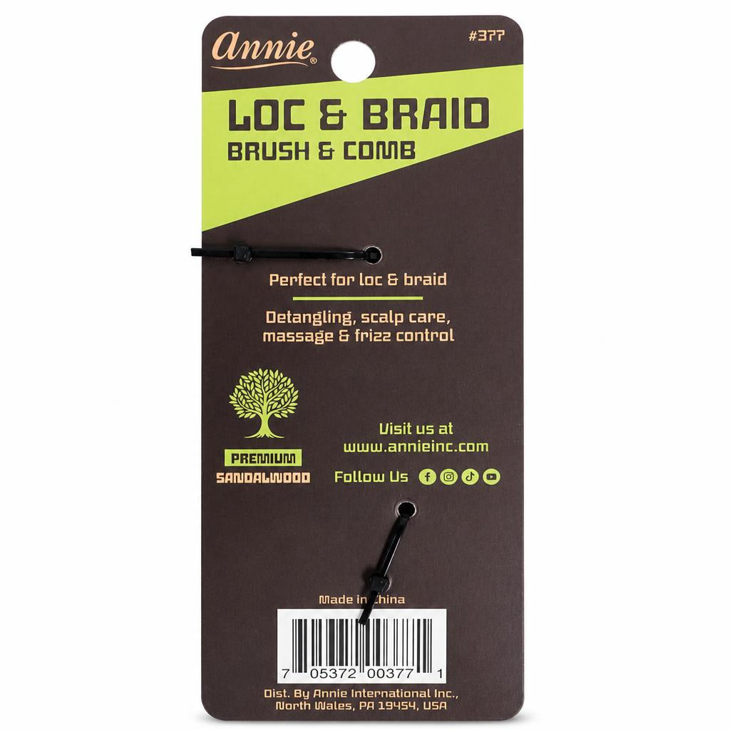 ANNIE Loc & Braid Massage Comb