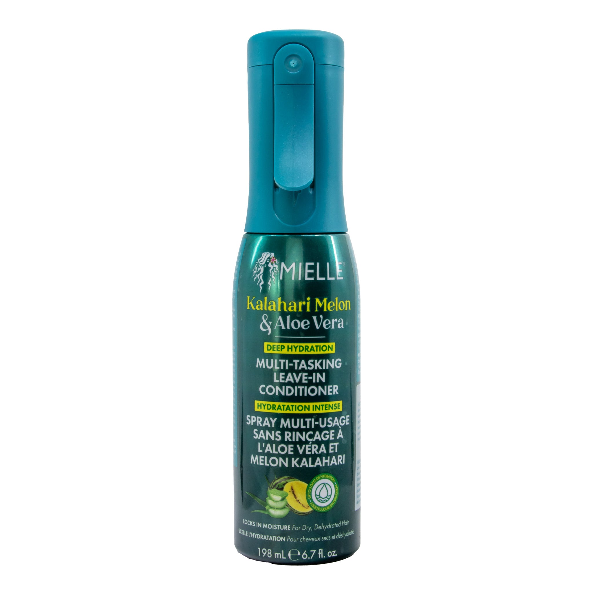 MIELLE Kalahari Melon & Aloe Vera Deep Hydration Multi Tasking Leave In Conditioner (6.7oz)