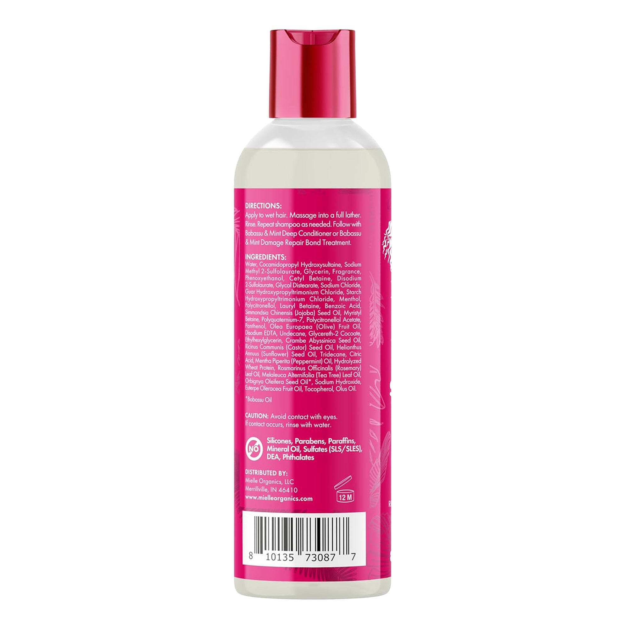 MIELLE Babassu & Mint Damage Repair Shampoo (8oz)