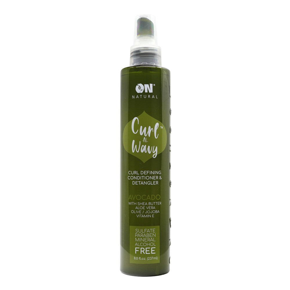 ON NATURAL Curl & Wavy Avocado 4-In-1 Enhancer Conditioner & Detangler