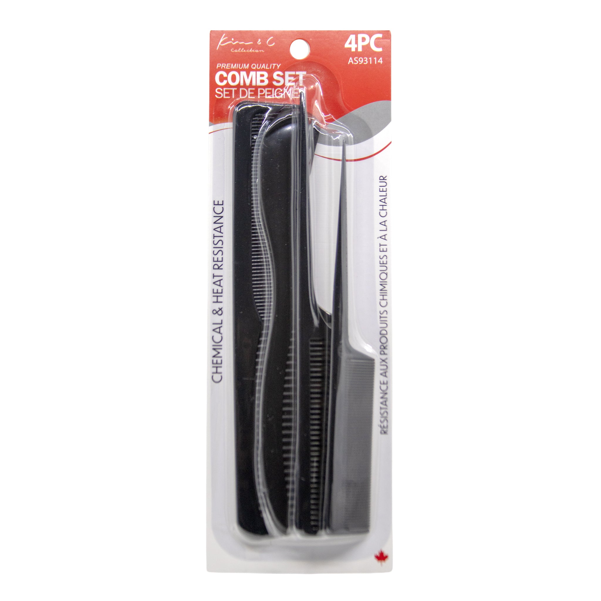 KIM & C 4pcs Comb Set
