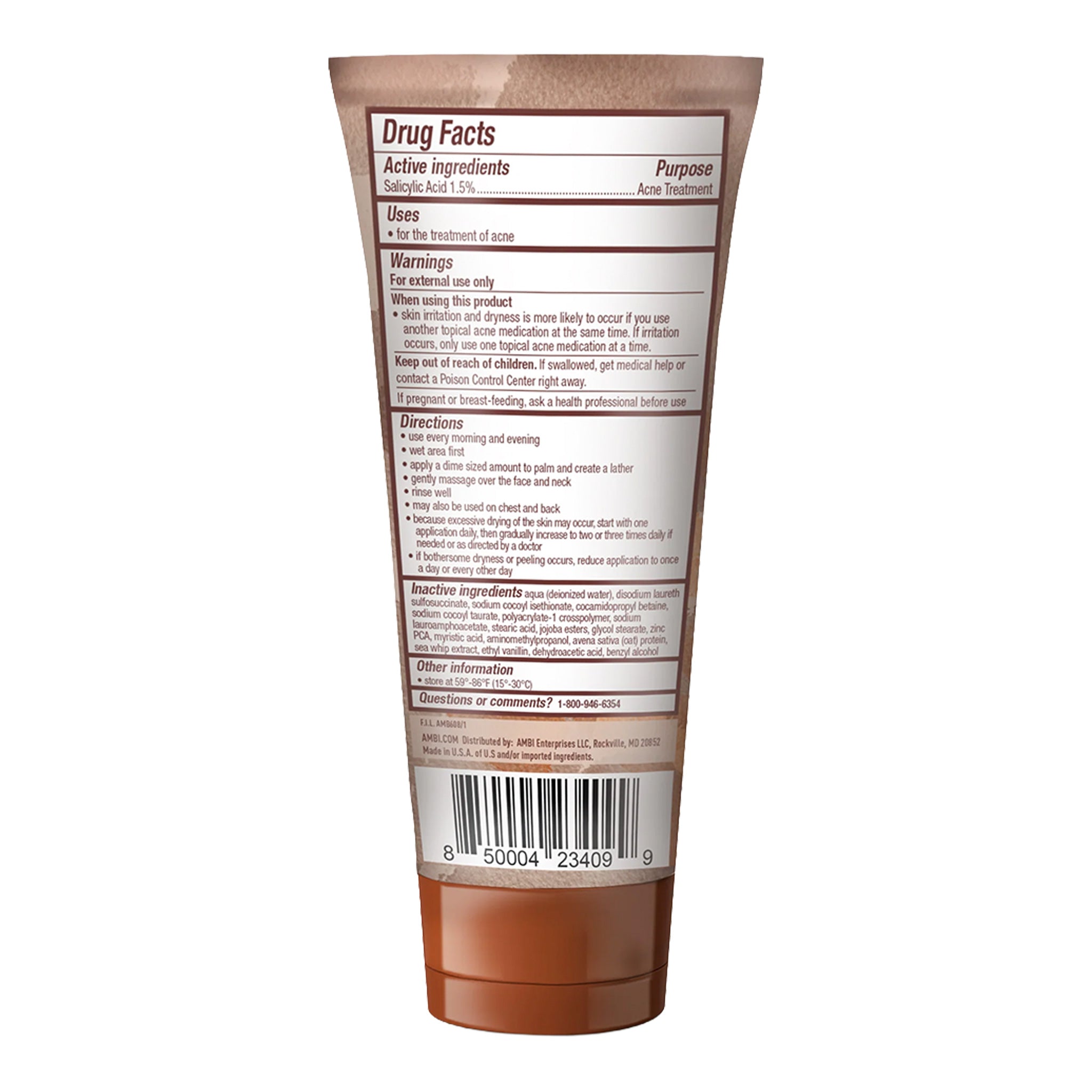 AMBI Even & Clear Exfoliating Wash (5oz) - Aone Beauty Supply Online Store