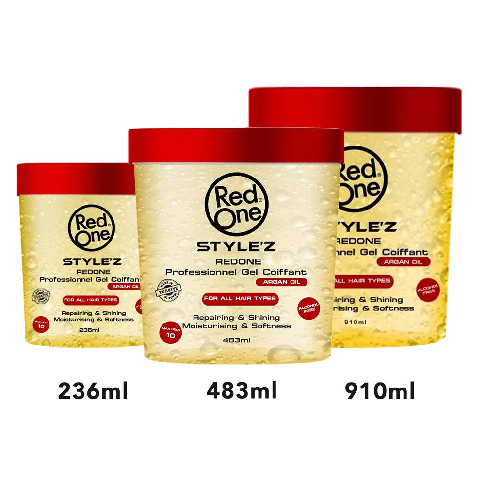 RED ONE Style'Z Professional Hair Gel [Argan Oil] (7.98oz)