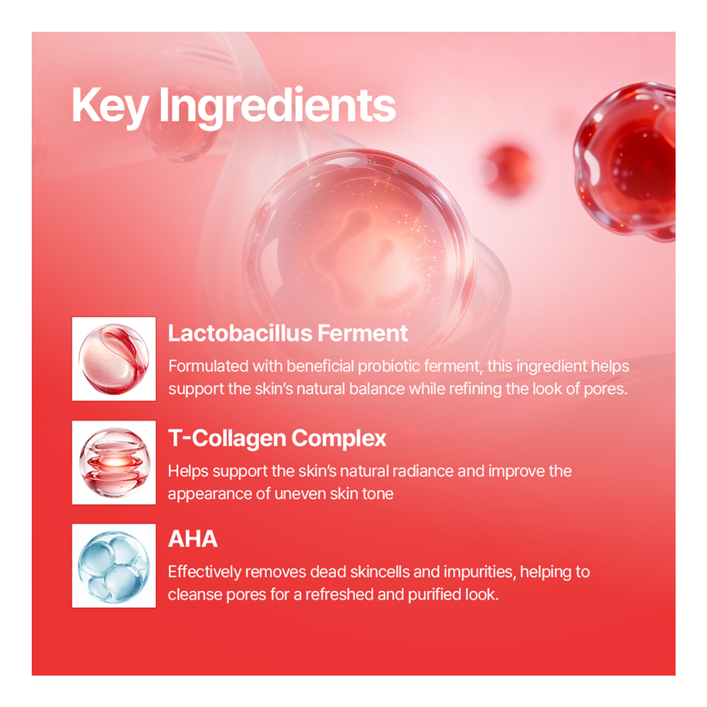 MEDIPEEL+(MDP+) Red Lacto Collagen Clear Foam Cleanser 2.0 (120ml)