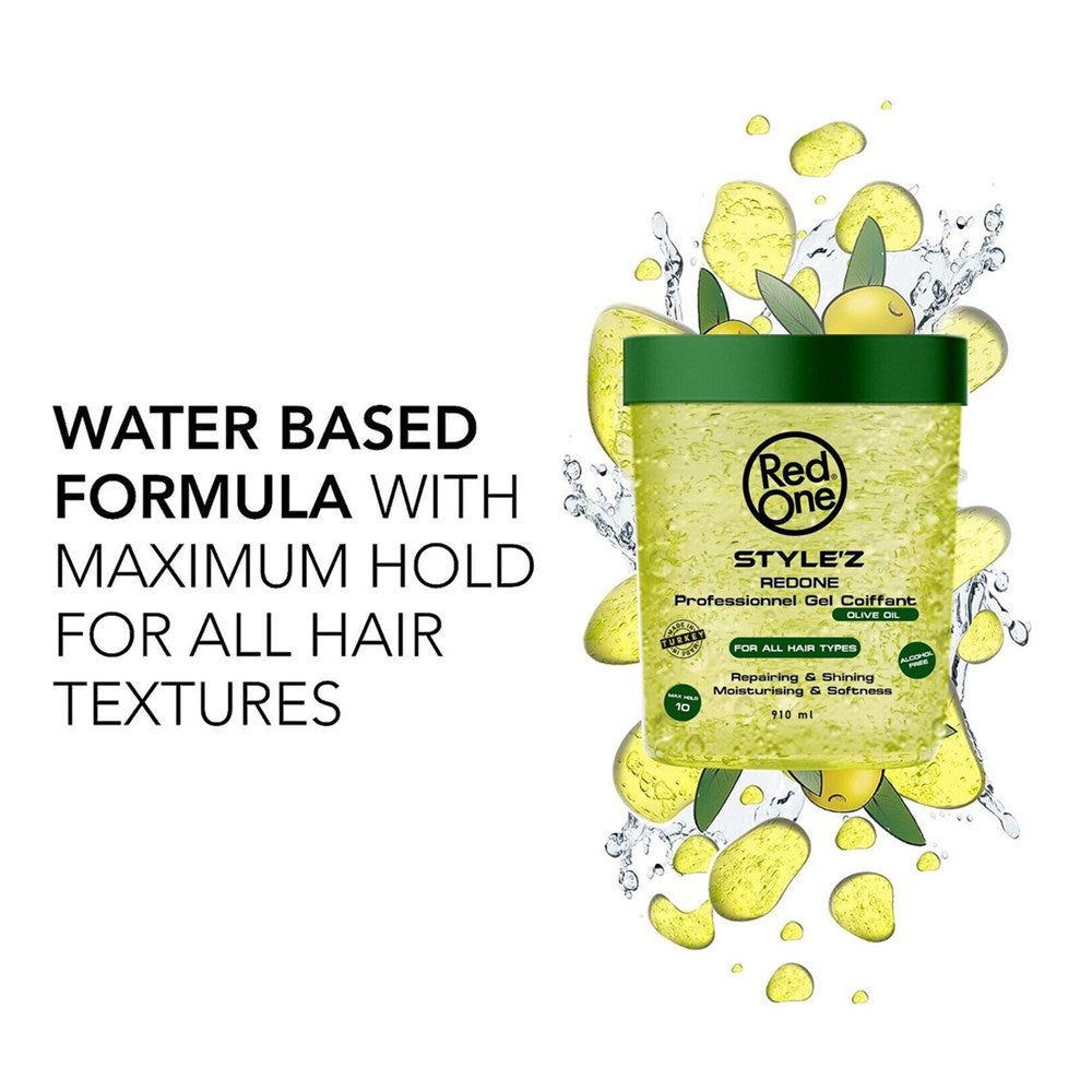 RED ONE Style'Z Professional Hair Gel [Olive Oil]