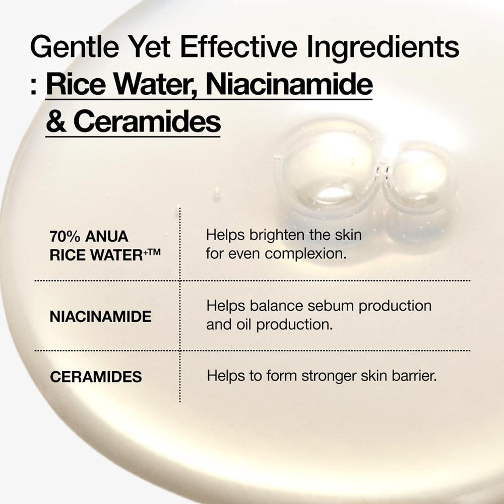ANUA Rice 70 Glow Milky Toner (250ml)